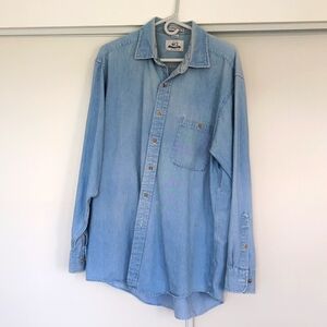 Vintage Van Heusen western button up l/s